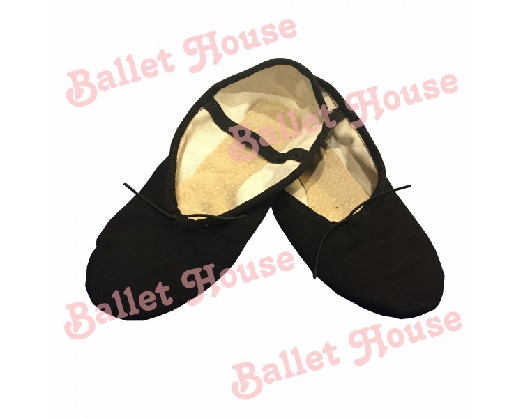 punta lona negra Ballet House